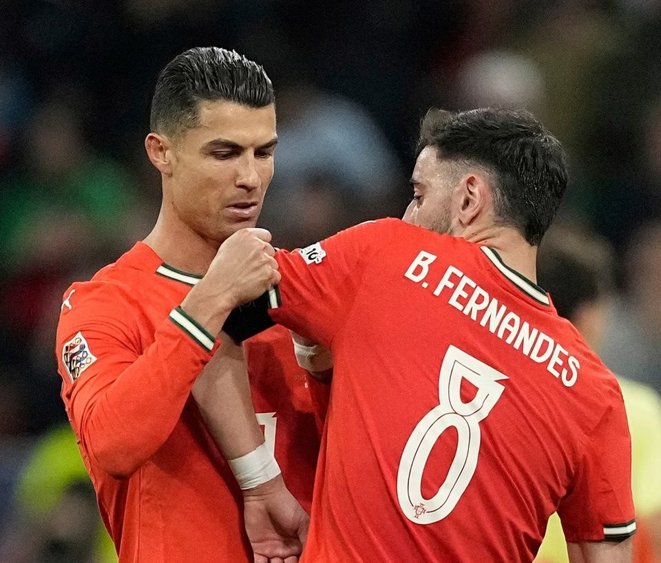 برونو فيرنانديز يقدم وعدا لكريستيانو رونالدو قبل كأس العالم