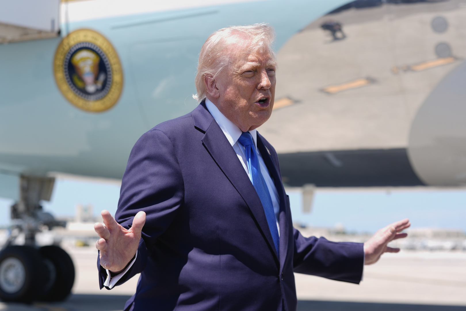 ترامب: الحرب مع إيران ستنتهي قريبا جدا وأمل ألا نضطر للتعامل عسكريا مع ما تبقى من النظام الإيراني