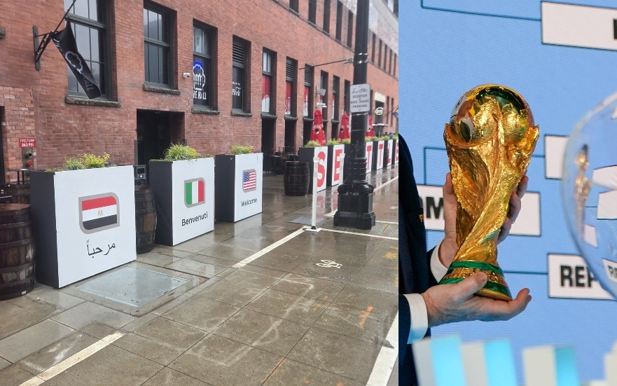صدفة أم قرار رسمي.. ظهور علم إيطاليا في سياتل يثير الجدل حول دخولها كأس العالم بدلا من إيران!