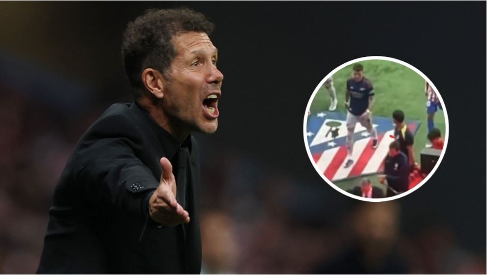 الدوس على الشعار يشعل فتيل الأزمة بين أتلتيكو وأرسنال