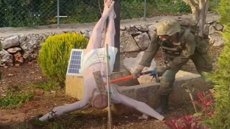 ساعر يدين تحطيم جندي لتمثال المسيح في جنوب لبنان ويعتذر: فعل مخز يتعارض مع قيمنا