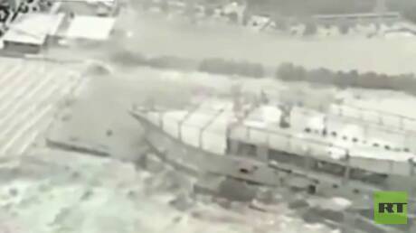 الجيش الإسرائيلي يعلن عن تدمير مطعم "السفينة" في جنوب لبنان