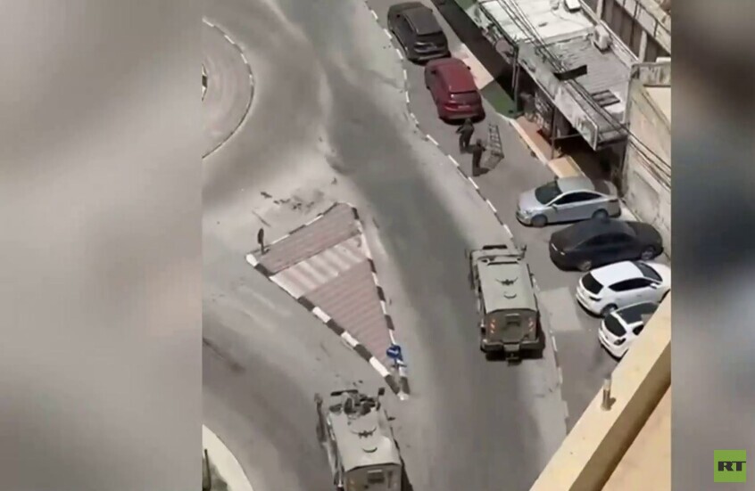 قوات الجيش الإسرائيلي تقتحم مدينة نابلس