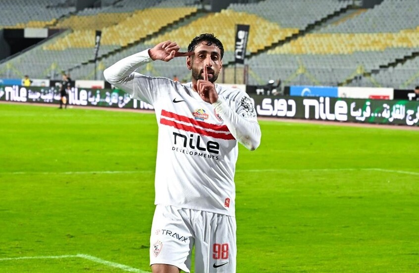 شاهد.. هدف الزمالك في مرمى سموحة