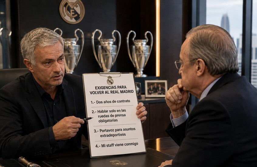 مورينيو يضع 9 شروط للعودة إلى ريال مدريد