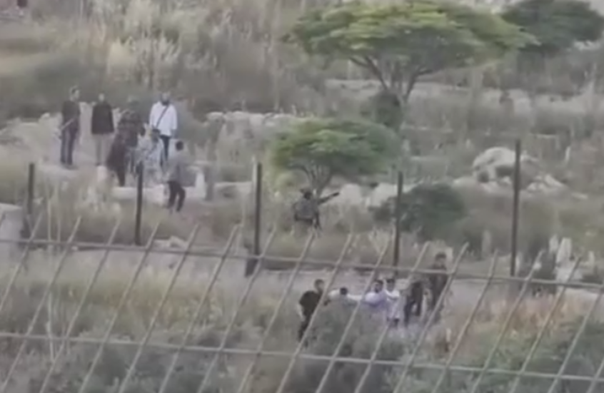 مشهد صادم.. مستوطنون إسرائيليون ينتهكون حرمة الموتى ويجبرون فلسطينيين على نقل جثة من قبرها (فيديو)
