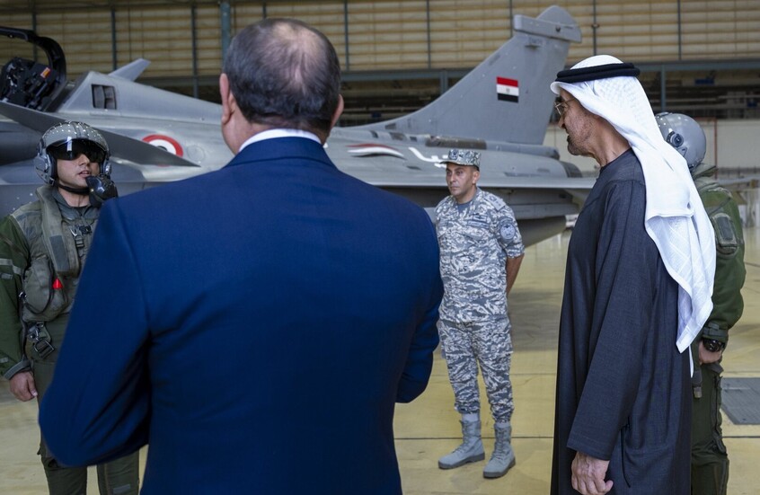 تعليق إماراتي على التواجد العسكري المصري في الإمارات