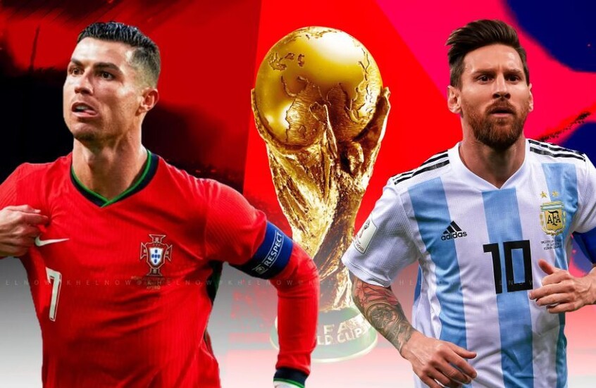 صدام محتمل.. هل نشهد قمة تاريخية بين ميسي ورونالدو في كأس العالم 2026؟