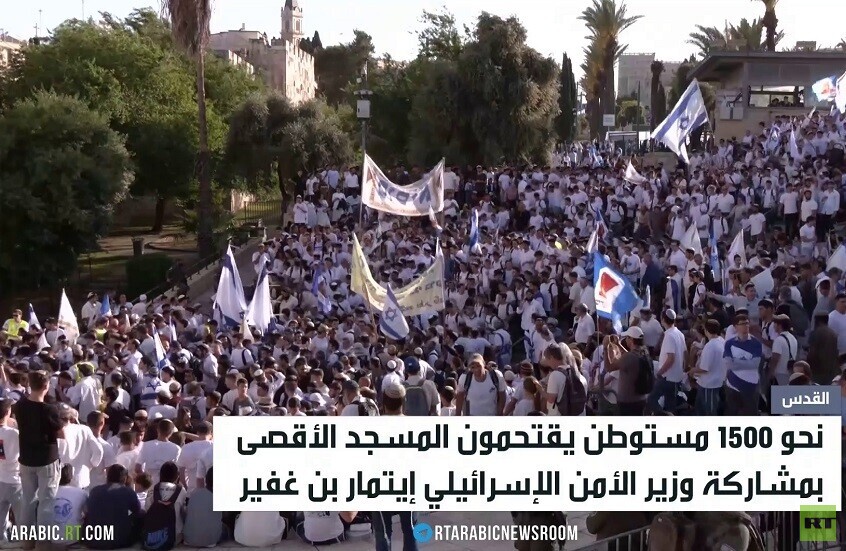 بن غفير يقتحم المسجد الأقصى