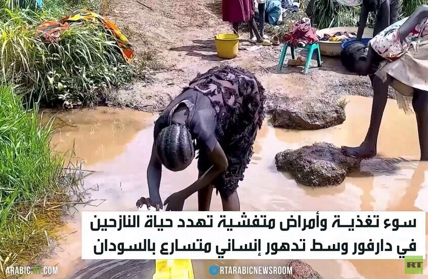 تفشي الأمراض في مخيمات النزوح بالسودان