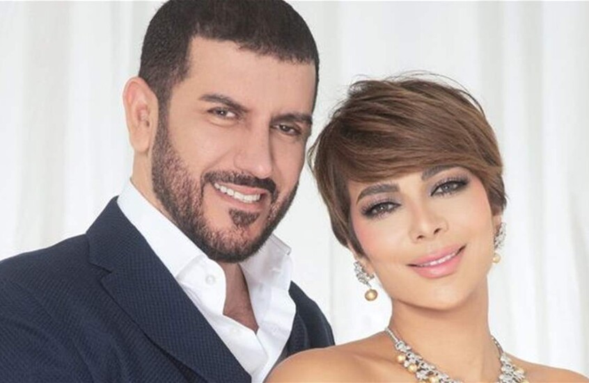 صورة رومنسية تضع حدا لشائعات انفصال أصالة نصري عن زوجها فائق حسن