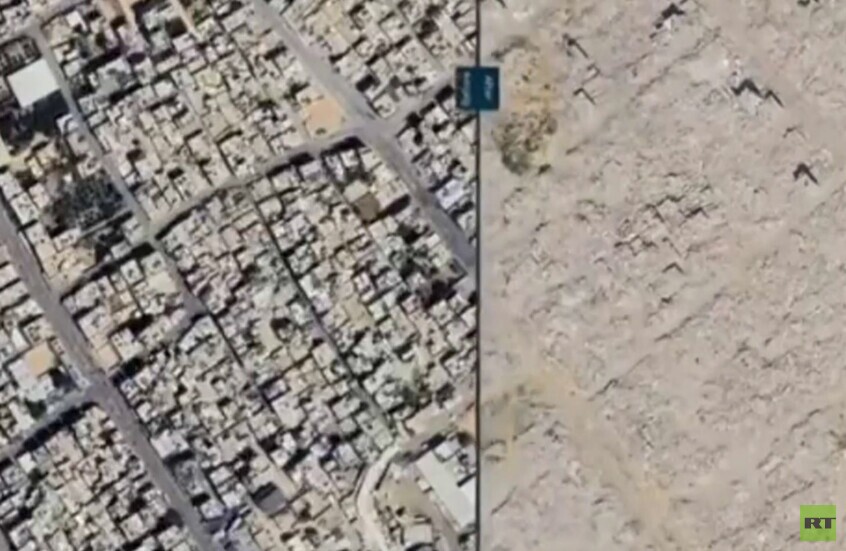 قطاع غزة.. حجم الدمار في حي "الشابورة" وسط مدينة رفح