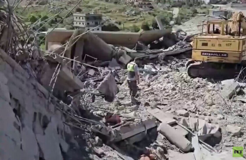 لبنان.. حجم الدمار في بلدة مشغرة نتيجة الغارات الإسرائيلية