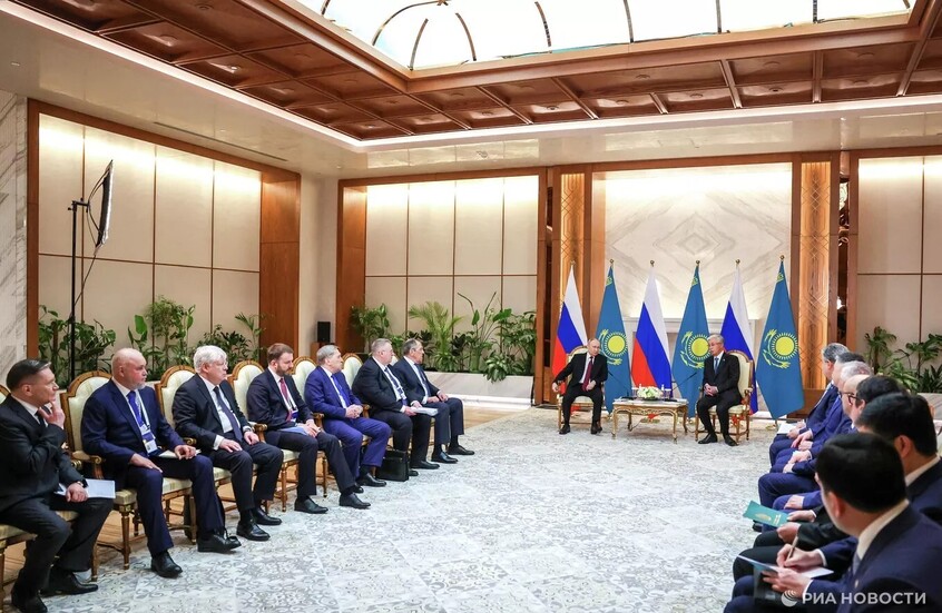 بوتين: التعاون العسكري الروسي الكازاخي يعزز الاستقرار والأمن الإقليمي