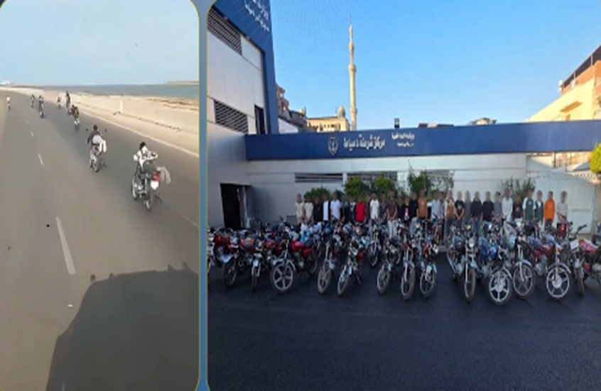 مصر.. سباق للدراجات النارية يثير الجدل ويسقط العشرات في قبضة الأمن