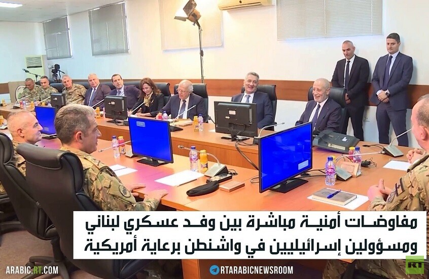 مفاوضات أمنية لبنانية إسرائيلية