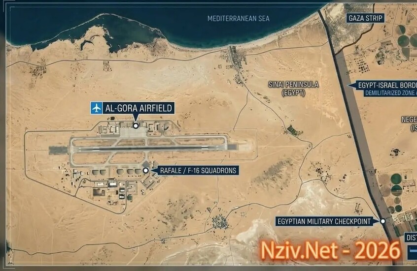 تل أبيب تحذر من تهديد استراتيجي.. تقرير عبري: الجيش المصري يحول مطار الجورة العسكري لقاعدة هجومية