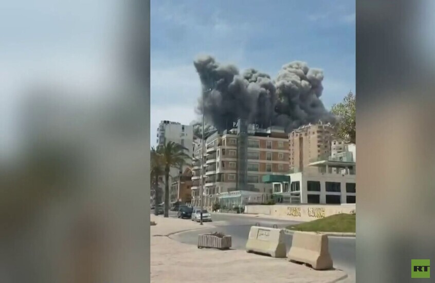 جنوب لبنان.. غارة إسرائيلية عنيفة على مدينة صور