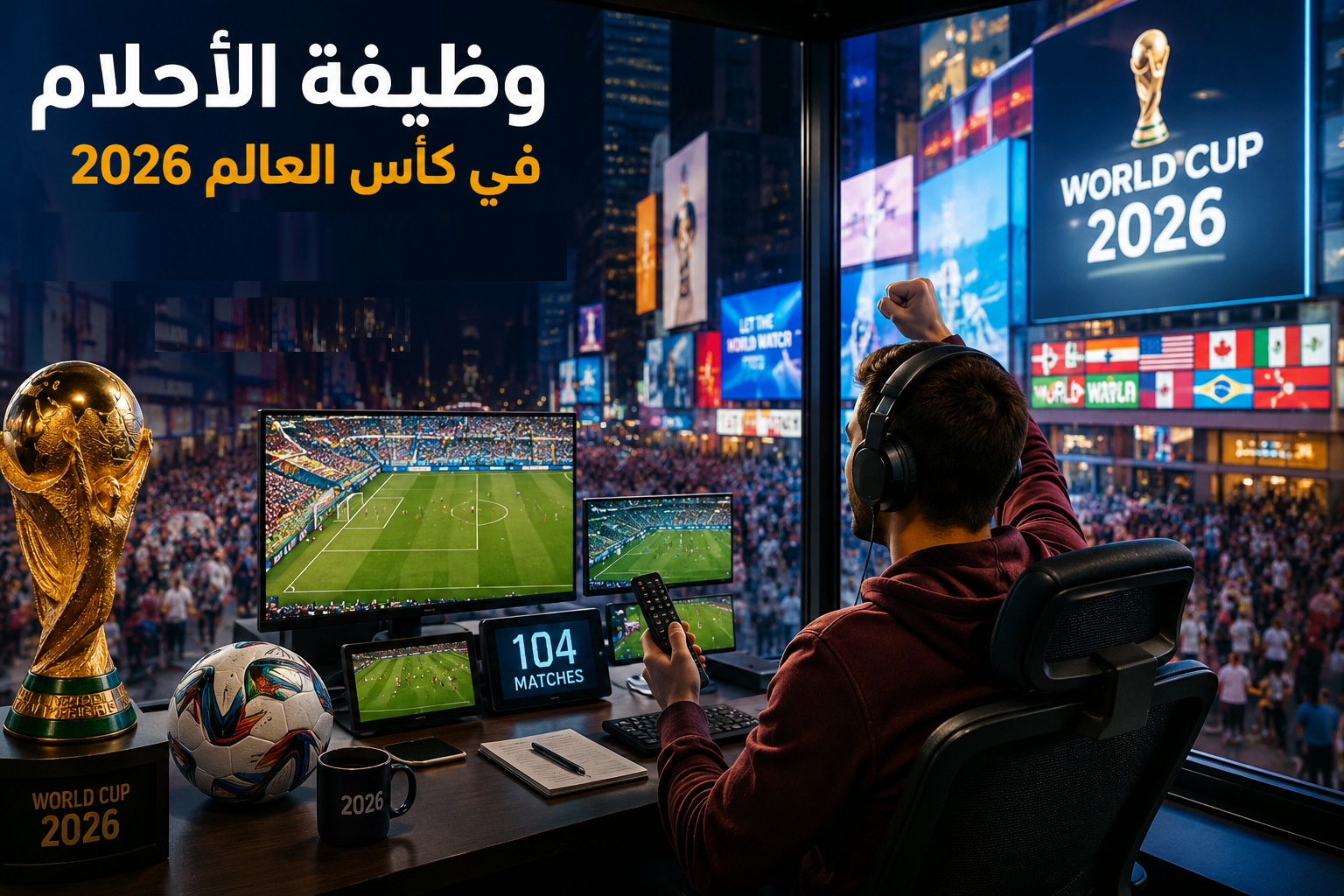 وظيفة الأحلام.. هل تتقاضى راتبا مقابل مشاهدة كرة القدم؟
