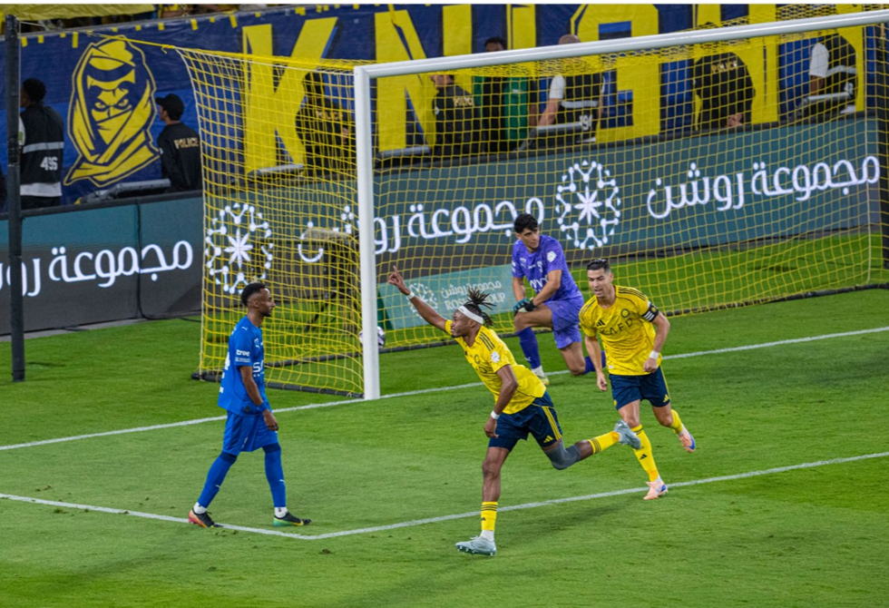 أول تعليق من رونالدو بعد تعادل النصر مع الهلال