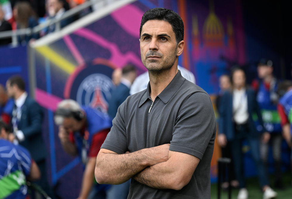 أول تعليق من أرتيتا بعد خسارة أرسنال لقب دوري أبطال أوروبا