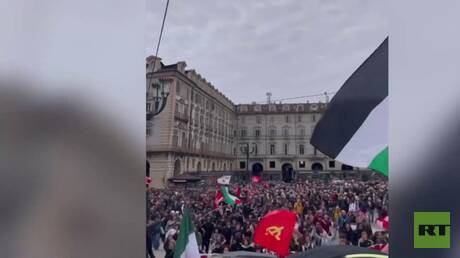 إيطاليا.. هتافات مؤيدة لغزة في تظاهرات بمناسبة عيد العمال العالمي