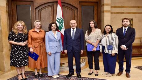 بري يبحث مع مفوضة الاتحاد الأوروبي للمساعدات الإنسانية الاعتداءات الإسرائيلية وأزمة النازحين