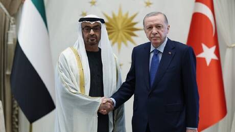 أردوغان يؤكد دعم تركيا التام لسيادة وأمن الإمارات
