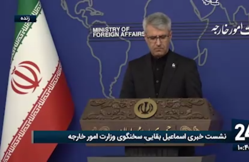 بقائي: وقف إطلاق النار في لبنان جزء لا يتجزأ من أي اتفاق لإنهاء الحرب