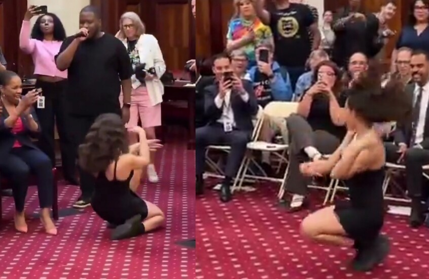 لأول مرة في التاريخ.. قاعة مجلس مدينة نيويورك تتحول إلى منصة حفل صاخب لمجتمع الميم (فيديو)