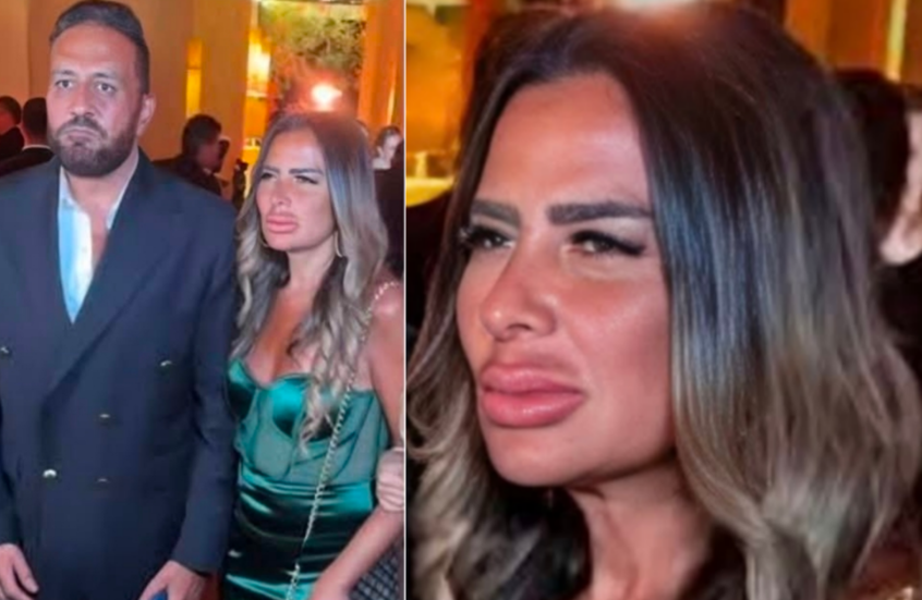 ضجة في مصر بسبب شفاه زوجة الفنان خالد سرحان.. وإعلامية شهيرة في موقف محرج (فيديو)