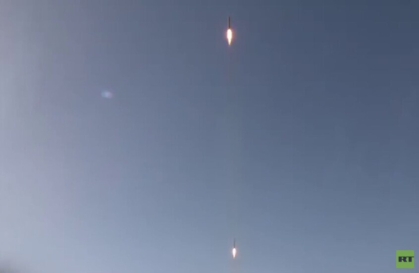 الحرس الثوري الإيراني ينشر مشاهد جديدة لإطلاق صواريخ على إسرائيل