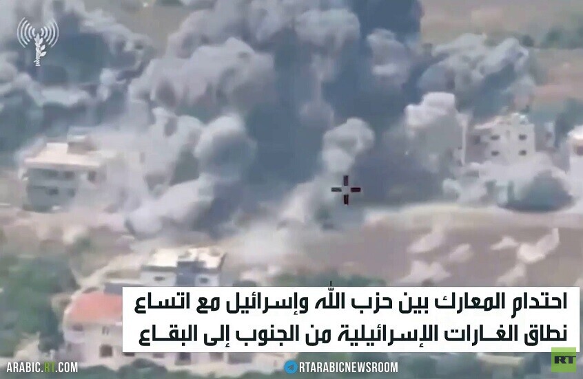 إسرائيل توسع نطاق غاراتها على لبنان