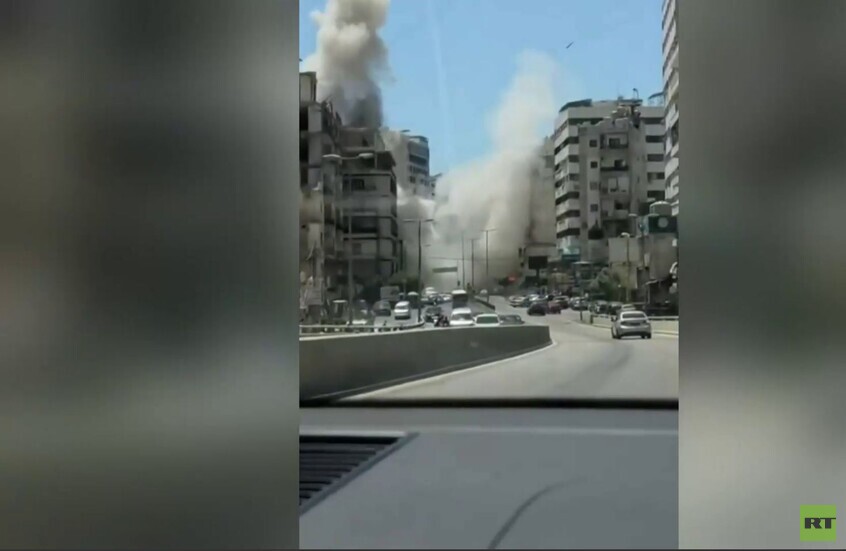 لبنان.. غارة إسرائيلية تستهدف الضاحية الجنوبية لبيروت