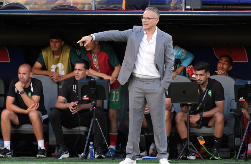 أول تعليق من محمد وهبي بعد تعادل المغرب مع البرازيل