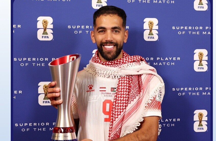 أفضل لاعب في المباراة.. علوان يكتب التاريخ ويبعث رسالة أمل للجماهير
