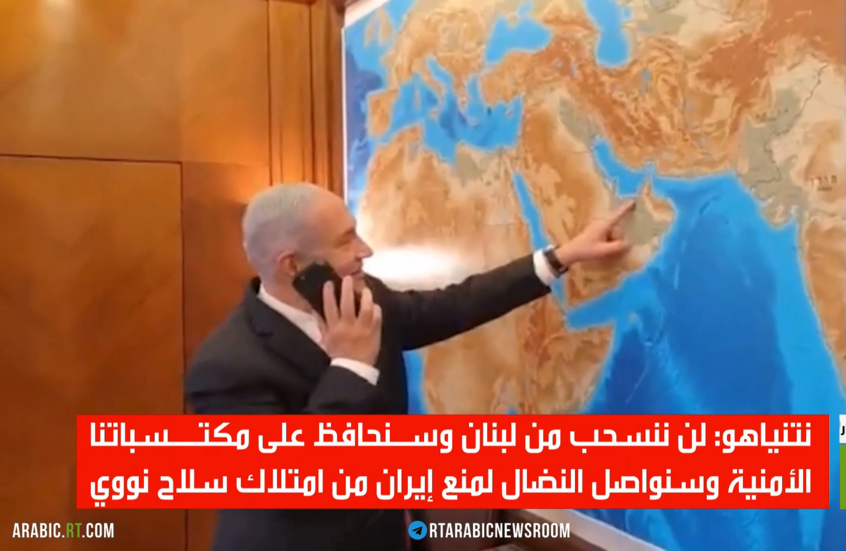 نتنياهو: لن ننسحب من لبنان