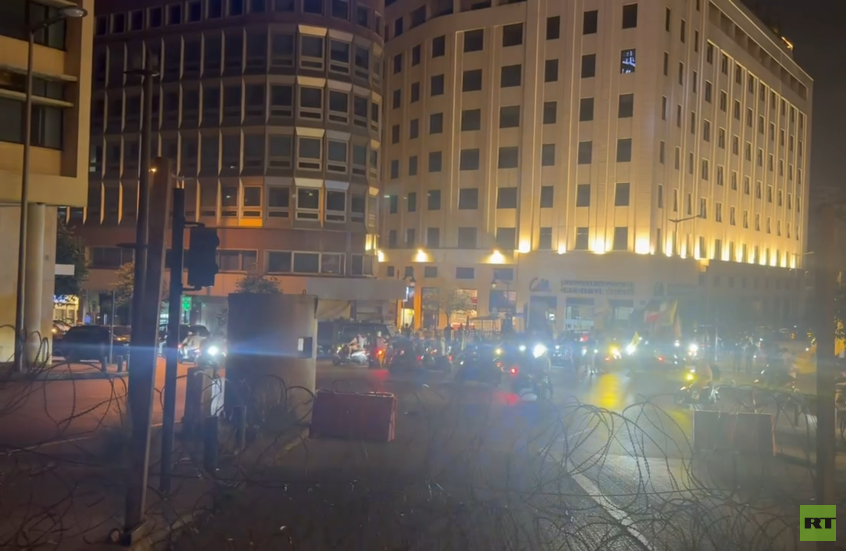 احتجاجات لمناصري "حزب الله" في بيروت ضد "اتفاق الإطار".. والجيش ينتشر لضبط الأمن
