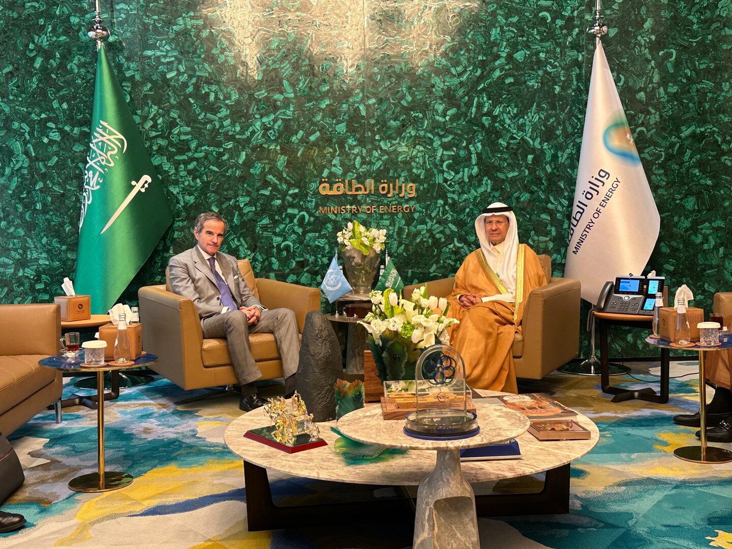 غروسي من الرياض: السعودية تمضي قدما في تطوير برنامجها النووي المدني