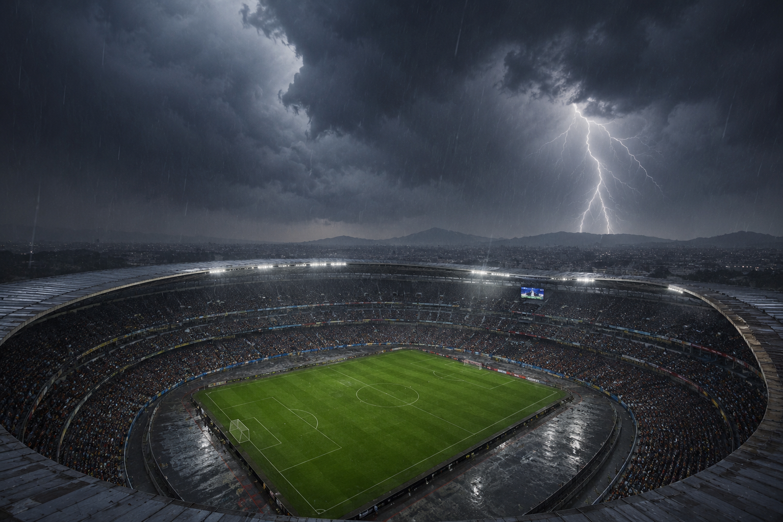 أمطار وعواصف ومظاهرات.. تحديات تواجه ضربة بداية مونديال 2026
