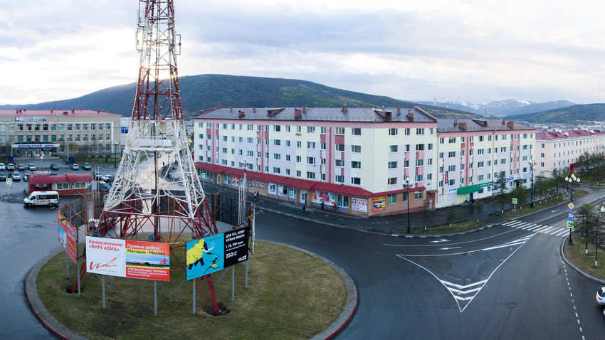 The city of Magadan where the Territoria Festival took place in Aug. 28 - Sept. 3, 2017