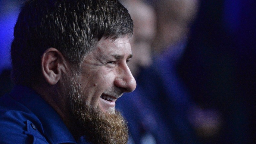 Pemimpin Chechnya Ramzan Kadyrov.