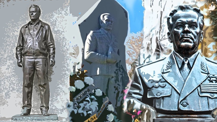 Споменици на Михаил Калашников