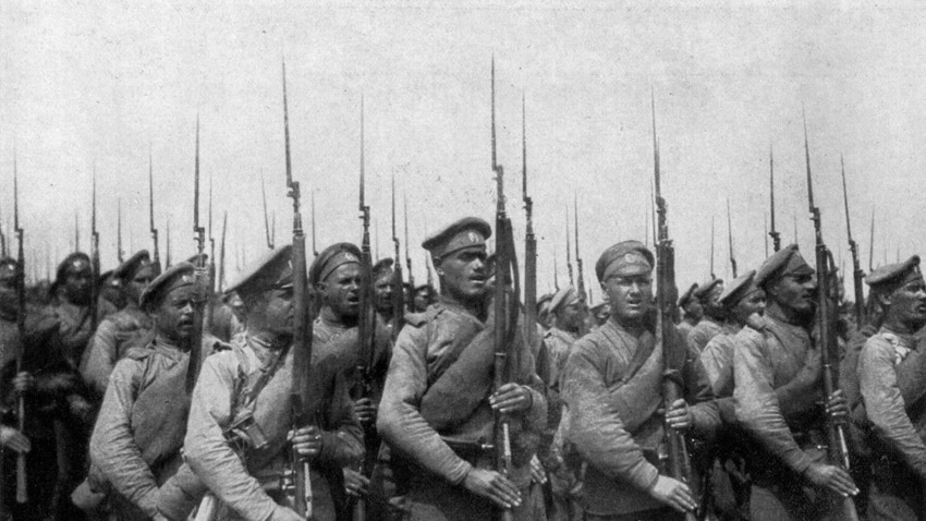 Ruska pehoda v prvi svetovni vojni