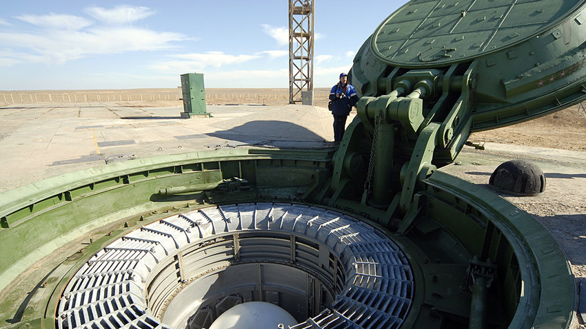 Misil ini diluncurkan dari kosmodrom utara di Plesetsk, Arkhangelsk.