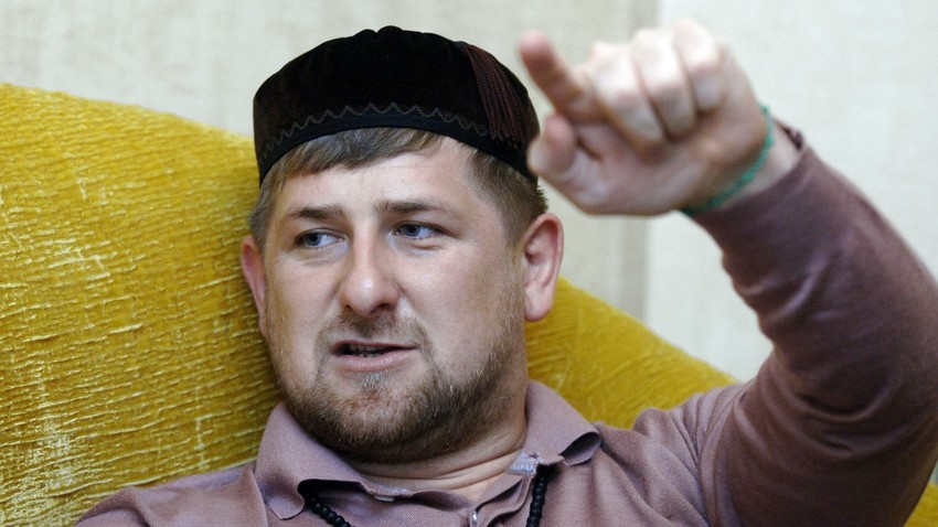 Presiden Republik Chechnya Ramzan Kadyrov