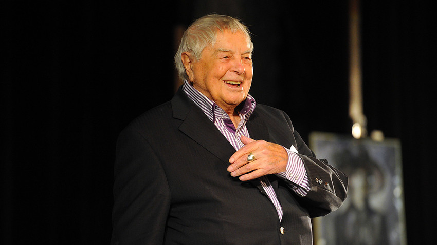 Stage director Yuri Lyubimov.
