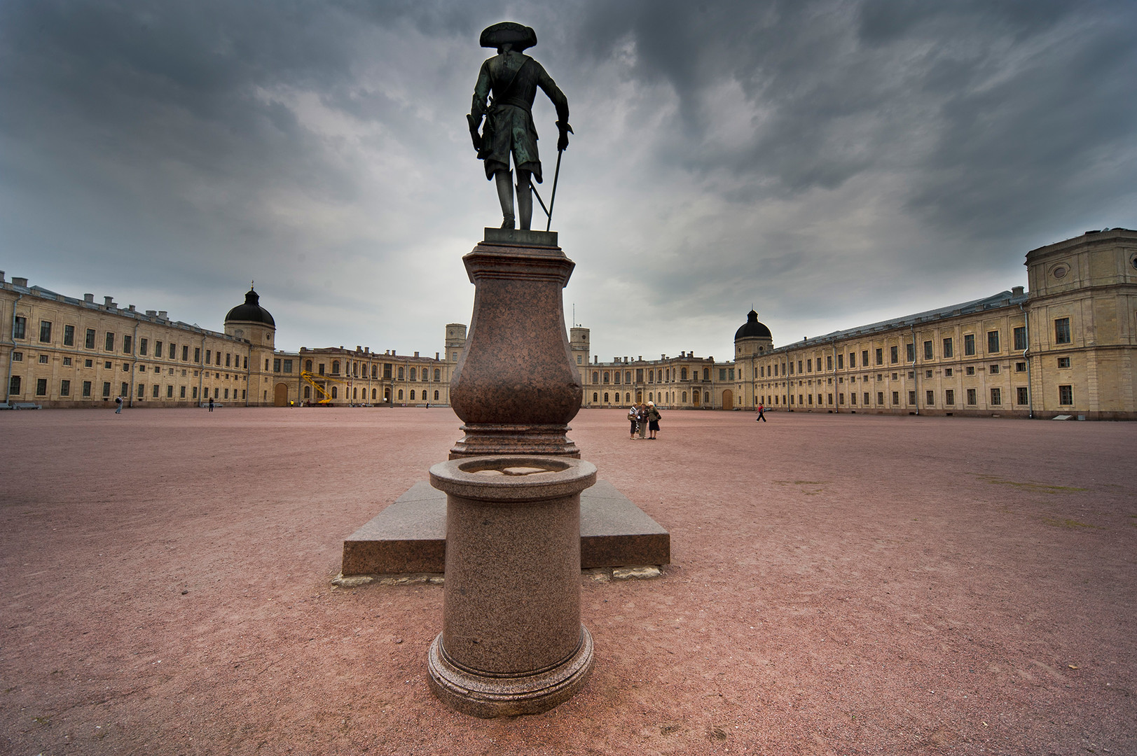 Reiterstandbild in Gattschina bei Sankt Petersburg