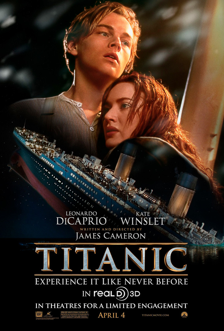 Постер за филмот „Титаник“