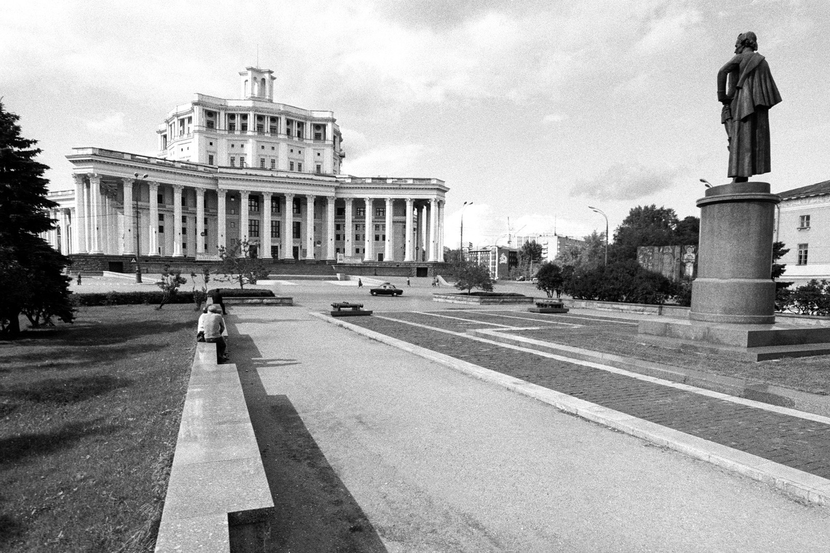 Le théâtre académique central de l'Armée russe à Moscou.